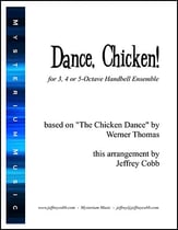 Dance, Chicken! Handbell sheet music cover